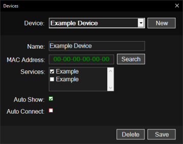 Example: Dark Mode Enabled